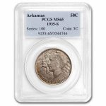 1935-S Arkansas Centennial Commemorative Half Dollar MS-65 PCGS