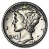 1935-S Mercury Dime AU