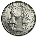 1936 Albany Half Dollar Commemorative AU