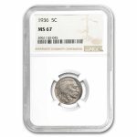 1936 Buffalo Nickel MS-67 NGC