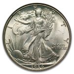 1936-D Walking Liberty Half Dollar MS-65 NGC