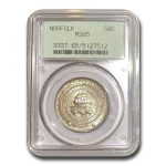 1936 Norfolk Half Dollar Commem MS-65 PCGS