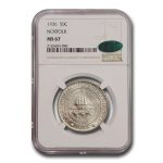 1936 Norfolk Half Dollar Commem MS-67 NGC CAC