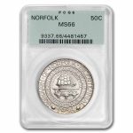 1936 Norfolk Half Dollar MS-66 PCGS