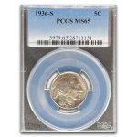 1936-S Buffalo Nickel MS-65 PCGS