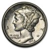 1936-S Mercury Dime AU