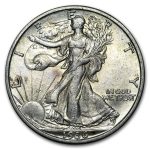 1936-S Walking Liberty Half Dollar AU