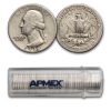 1936-S Washington Quarter 40-Coin Roll Avg Circ