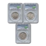 1936 Texas Centennial 3-Coin Commem Half Set MS-66 PCGS