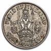 1937-1946 Great Britain Silver Shilling Scottish Crest Avg Circ