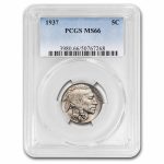 1937 Buffalo Nickel MS-66 PCGS