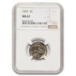 1937 Buffalo Nickel MS-67 NGC