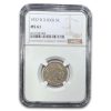 1937-D 3 Legged Buffalo Nickel MS-61 NGC