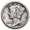 1937-D Mercury Dime Good/VF