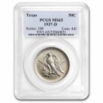 1937-D Texas Half Dollar MS-65 PCGS