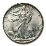 1937-D Walking Liberty Half Dollar MS-63 PCGS