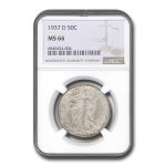1937-D Walking Liberty Half Dollar MS-66 NGC