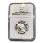 1937-D Washington Quarter MS-65 NGC
