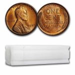 1937 Lincoln Cent 50-Coin Roll BU