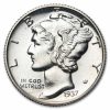 1937 Mercury Dime Proof