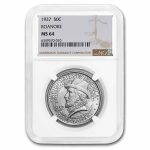 1937 Roanoke Island Half Dollar MS-64 NGC