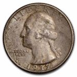 1937-S Washington Quarter XF