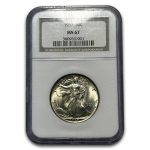 1937 Walking Liberty Half Dollar MS-67 NGC