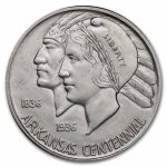1938-D Arkansas Centennial Half Dollar Commem BU