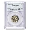 1938-D/D Buffalo Nickel MS-65 PCGS