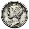 1938-D Mercury Dime AU
