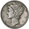 1938-D Mercury Dime XF