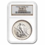 1938-D Texas Centennial Commemorative Half Dollar MS-65 NGC