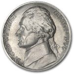 1938-S Jefferson Nickel AU