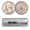 1938-S Washington Quarter 40-Coin Roll Avg Circ