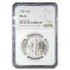1938 Walking Liberty Half Dollar MS-63 NGC