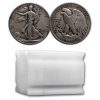 1938 Walking Liberty Halves 20-Coin Roll Avg Circ