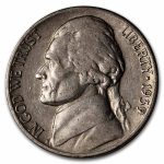1939-D Jefferson Nickel Avg Circ