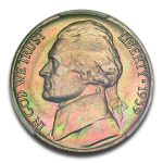 1939-D Jefferson Nickel Rev of 38 MS-66 PCGS