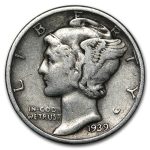 1939-D Mercury Dime Good/VF