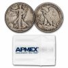 1939-D Walking Liberty Halves 20-Coin Roll Avg Circ
