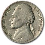1939 Jefferson Nickel Doubled Die Reverse VG