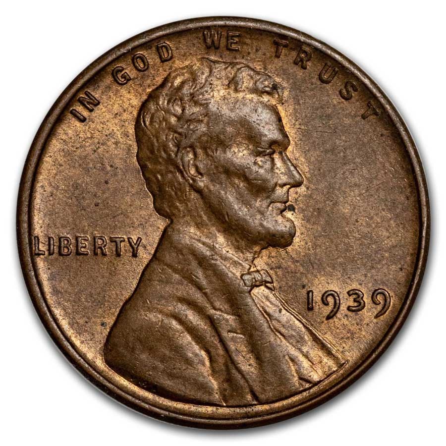 1939 Lincoln Cent AU
