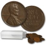 1939-S Lincoln Cent 50-Coin Roll Avg Circ