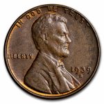 1939-S Lincoln Cent AU