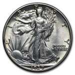 1939-S Walking Liberty Half Dollar BU