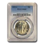 1939-S Walking Liberty Half Dollar MS-65 PCGS