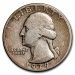 1939-S Washington Quarter Good/Fine