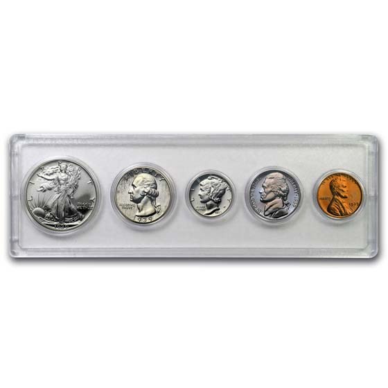 1939 U.S. Proof Set (Hard Plastic Holder)