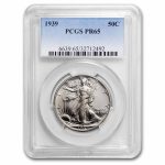 1939 Walking Liberty Half Dollar PR-65 PCGS