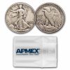 1939 Walking Liberty Halves 20-Coin Roll Avg Circ